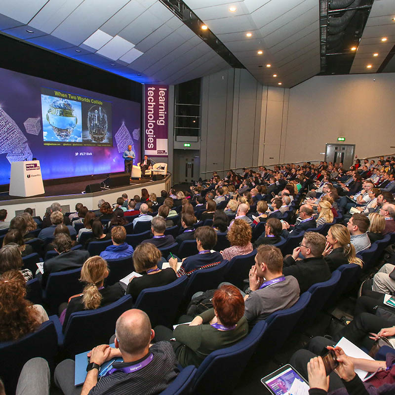 Dani Johnson, Steve Wheeler and David Kelly to identify which technologies will have an impact on workplace learning at #LT19uk